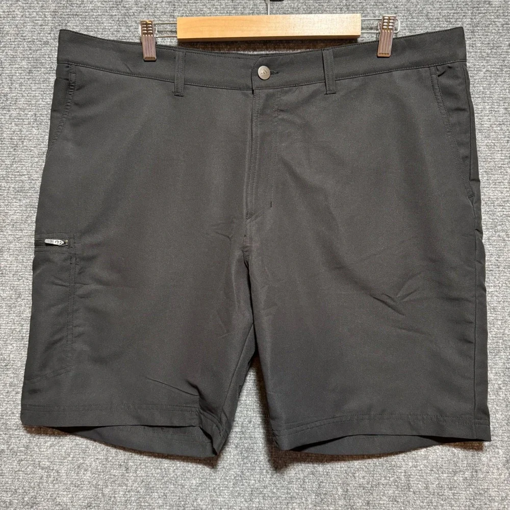Adidas Mens Woven Cargo Shorts ADVRO882‎ Black Size 40 Golf Casual